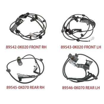 1 Комплект ABS Датчик скорости Вращения Колеса Для Toyota Hilux Vigo Датчик Колесного блока 89542-0K020 89543-0K020 89545-0K070 89546-0K070 Замена 10