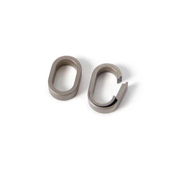 1 шт. мини-титановая пряжка, маленькое кольцо для ключей, поясная цепочка, аксессуары для наружного EDC инструмента, аксессуары для ключей DIY 10