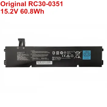 15,2 В 60,8 Втч Новый Оригинальный Аккумулятор RC30-0351 Для ноутбука Razer Blade 15 Base 2021 RZ09-0351 4ICP7/63/69 Замена OEM 18