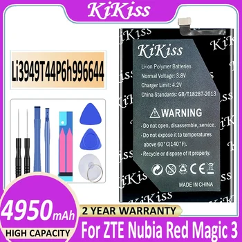4950 мАч Аккумулятор Li3949T44P6h996644 Для ZTE Nubia Red Magic 3 Magic3 NX629J Batteria + Бесплатные Инструменты