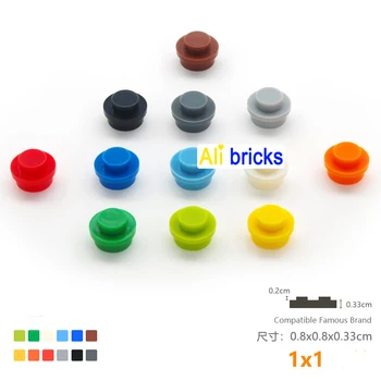 500шт строительных блоков своими руками Тонкие фигурки Кирпичи Лампа 12 цветов Развивающий креативный размер Совместим с 4037 игрушками для детей 12