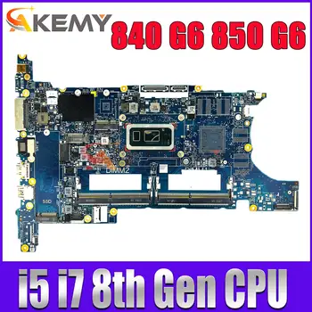 6050A3022501-MB Материнская плата для ноутбука HP Zbook 840 G6 850 G6 Материнская плата с процессором I5 I7 8-го поколения L62753-601 L62753-501 L62754-001