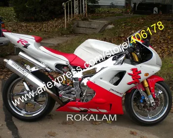 98 99 YZF1000 R1 ABS Обтекатель Для Yamaha YZF R1 1998 1999 Гоночный Мотоцикл Красный и белый Комплект обтекателей (Литье под давлением)