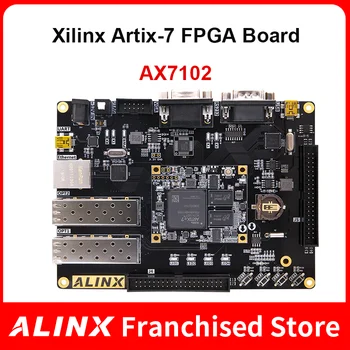 ALINX AX7102: Плата разработки XILINX Artix-7 XC7A100T FPGA A7 SOM SFP Gigabit Ethernet VGA Оценочная плата 10