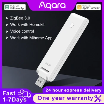 Aqara E1 Zigbee Hub USB M1S hub Smart Gateway Aqara Hub Беспроводной Пульт дистанционного управления Zigbee Connect Для Xiaomi MIHOME Для Apple Homekit