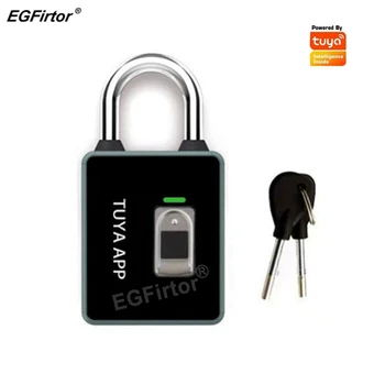 EGFirtor Tuya Замок с отпечатком пальца IC карта RFID пароль Ключ Способ разблокировки NFC Водонепроницаемый IP65 Bluetooth интеллектуальный электронный дверной замок