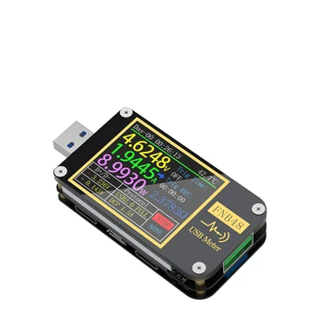 FNIRSI-FNB48 USB-Измеритель напряжения и Амперметра Многофункциональный Тестер Быстрой зарядки По протоколу QC/PD-Приманка 15