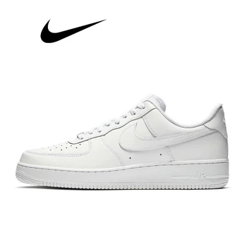 Nike air force 1 07 низкая обувь для катания на коньках для мужчин и женщин классические белые повседневные кроссовки спортивные кроссовки af 1
