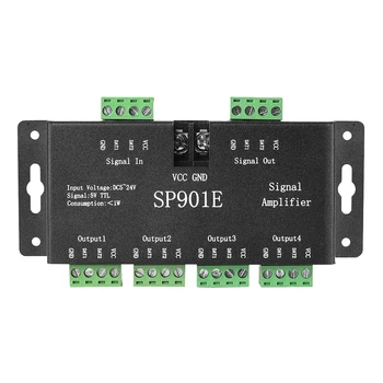 SP901E Светодиодный пиксельный усилитель сигнала SPI, ретранслятор, Адресуемая светодиодная лента И программируемая светодиодная матричная панель Dream Color 13