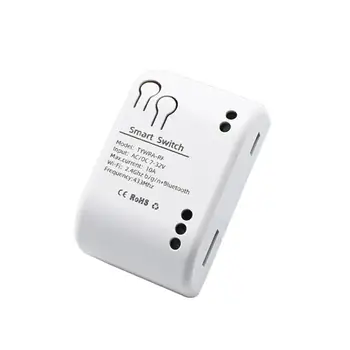 Tuya Smart Remote Control Беспроводной Модуль Переключателя Wifi 1/2/4CH DC 7-32V 5V 12V 24V 220V RF Приемник 10A wifi Реле Для Alexa DIY 5