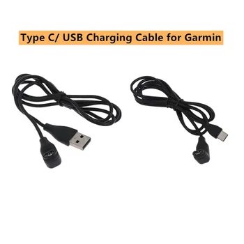 USB C/Тип C/ USB Кабель для Зарядки Garmin 5 7 7S 7X6 6S 6X Venu 2 255 955 935 945 USB-Шнур Для Зарядки часов 9