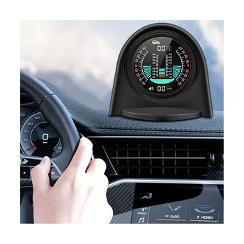 X94 Автомобильный HUD Цифровой Инклинометр Клинометр 4X4GPS Для Бездорожья Автоматический Угол Тангажа Крена Smart Head Up Дисплей Измеритель Наклона