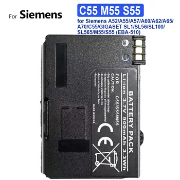 Аккумулятор для телефона 900 мАч для Siemens A52/A55/A57/A60/A62/A65/A70/C55/для GIGASET SL1/SL56/SL100/SL565/M55/S55 (EBA-510) 13