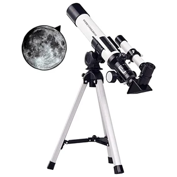 Астрономический телескоп с двумя окулярами, полностью оптическое стекло для начинающих наблюдателей за звездами 1