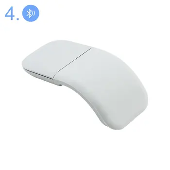 Беспроводная мышь Bluetooth 4.0 Arc Touch Roller Складная бесшумная Ультратонкая складная компьютерная игровая мышь Mause для ноутбука Xiaomi PC