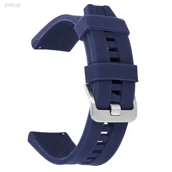 Быстроразъемные ремешки 20 мм 22 мм для huawei watch gt 2 Силиконовый ремешок Samsung Watch 46 мм 44 мм 42 мм 40 мм Аксессуары для браслетов 11