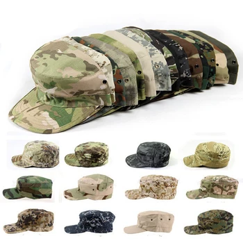 Военная шляпа Армейские камуфляжные солдатские шляпы, Утолщенная Кепка для мужчин, Женская Военная Тренировочная Кепка, Дышащая Охотничья шляпа