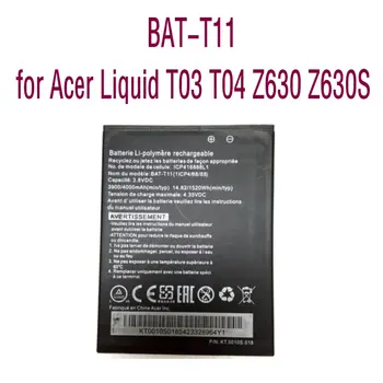 Высококачественная сменная батарея Li-ion battery BAT-T11 для мобильного телефона Acer Liquid T03 T04 Z630 Z630S 4000 мАч