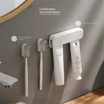 Держатель зубной щетки без пыли, инновационный, незаменимый для дома, Пылезащитный держатель зубной щетки, стильный дизайн, устанавливается на стену 10
