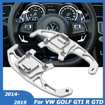 Для VW GOLF MK7 GTI R GTD GTE 7 2014-2019 Внутреннее Переключение Рулевого Колеса DSG Удлинитель Рычага Переключения Передач Автомобильные Аксессуары 18