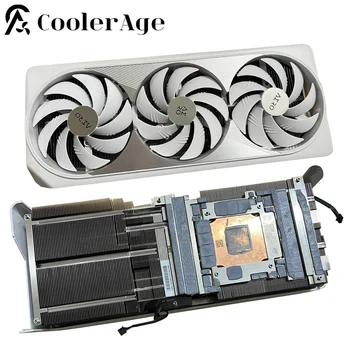 Для Видеокарты Gigabyte GeForce RTX 4080 4090 AERO OC Вентилятор с Объединительной Платой RTX4080 RTX4090 Замена Радиатора Видеокарты 10
