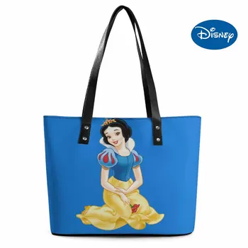 Женская сумка-тоут Disney Dream Princess с героями Мультфильмов, Высококачественная Анимированная Сумка-Тоут Большой Емкости, Повседневная Универсальная Сумка Через плечо 19
