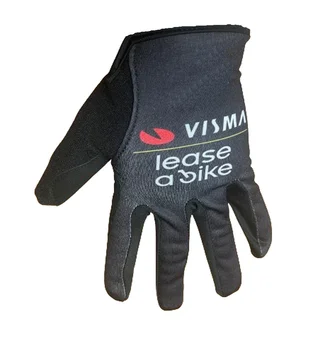 Зимние Флисовые Термальные Перчатки VISMA Team 2024 One Pair с Полным Пальцем Из Джерси Для Велоспорта MTB Road Mountain Гелевые Перчатки 12