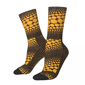 Как желтая веревка Яеи Кусама, японская художница, Кавайные носки для спортзала с мультяшным рисунком 18
