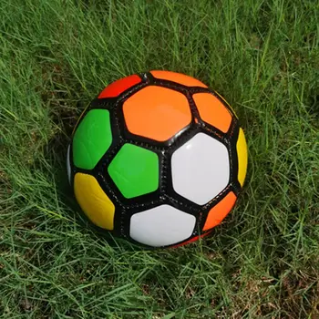 Командная игра Прочный футбольный мяч EVA для детей Забавная игра Соревновательный игровой мяч Школьный футбол Красочный 15 см 14