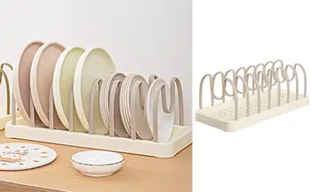 Кухонная Раковина Стеллаж Для Посуды Полка Для Хранения Посуды Стеллаж Для Посуды Многофункциональный Сливной Стеллаж Для Сушки Посуды Кухонные Принадлежности для Тарелок Посуда Горшок