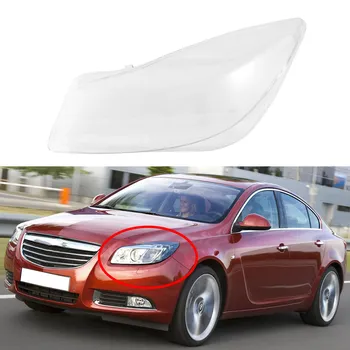 Левый прозрачный головной фонарь автомобиля, крышка лампы, абажур, крышка передней фары, объектив для Opel Insignia 2009-2011