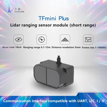 Лидарный модуль TFmini Plus Benewake TOF 12m IP65 Micro single point TOF датчик ближнего расстояния совместим как с UART IIC, так и с I/O