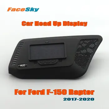 Лицевой Автомобильный Головной Дисплей FaceSky Для Ford F150/F-150 Raptor (P552) 2017-2020 Автомобильные Аксессуары HUD ЖК-Проектор На лобовое стекло 16