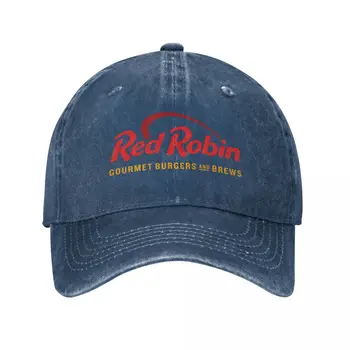 Логотип ресторана Red Robin на бейсболке 7
