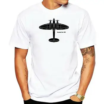 лучшая хлопковая футболка Heinkel He-111 из хлопка 2019 года 4