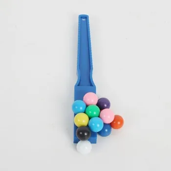 Магнитный стержень магнитный стержень с 12 магнитными шариками цветные магнитные игрушки детские магнитные игрушки учебные пособия для детского сада маленькие 19