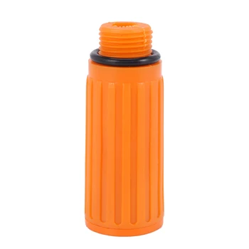 Масляная Пробка Диаметром наружной Резьбы 16 мм Пластиковая для Воздушного Компрессора Оранжевого Цвета