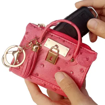Мини-сумка Брелок Креативный брелок Сумка для наушников Женская Автомобильная сумочка Подвески Сумка для наушников