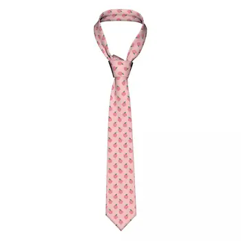 Мужские галстуки Pnk с персиковыми фруктами, модные полиэстеровые 8 см Классические галстуки для мужчин, Аксессуары для рубашек, Галстук в подарок