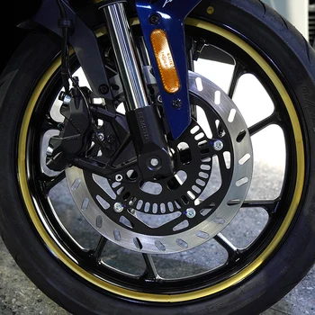 Новая высококачественная Наклейка На Колесо Мотоцикла в полоску Со Светоотражающим Ободом Для CFMOTO 450SR 450 SR 450sr