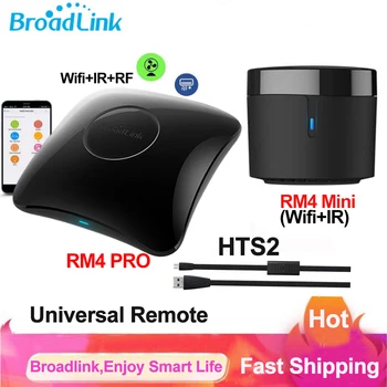 Новейший Broadlink RM4 PRO RM4 Mini Wifi RF IR Универсальный Пульт Дистанционного Управления Smart Home Remote Controller Работает с Alexa Google Home