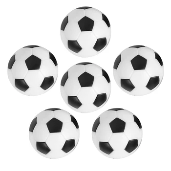 Новинка-6 шт. Маленький настольный мяч в футбольном стиле, настольный футбол, твердая пластиковая игра-аналог настольного мяча, детская игрушка 10