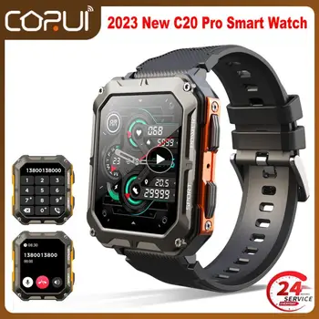 Новые смарт-часы C20Pro Мужские спортивные Smartwatch IP68 Водонепроницаемый вызов Bluetooth 35 дней в режиме ожидания 123 спортивных режима 1,83-дюймовый HD-экран