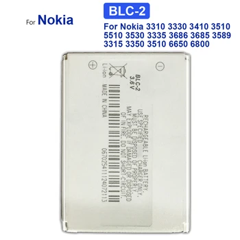 Новый аккумулятор BLC-2 для Nokia 3310 3330 3410 3510 5510 3530 3335 3686 3685 3589 3315 3350 3510 6650 6800 3550 Batteria + трек-код 14