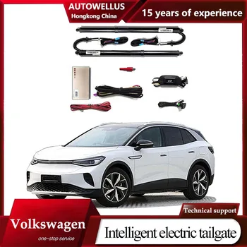 Опорная штанга багажника автомобиля, выключатель задней двери, Электрическая крышка багажника для Volkswagen iD4 2020 + аксессуары, Интеллектуальная Электрическая дверь багажника