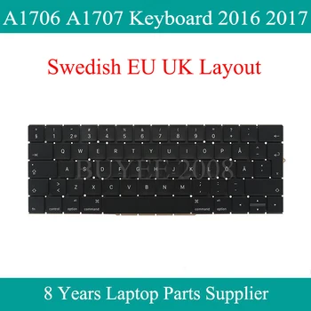 Оригинальная A1706 A1707 Шведская Клавиатура 2016 2017 Года Выпуска Для Macbook Pro 13 