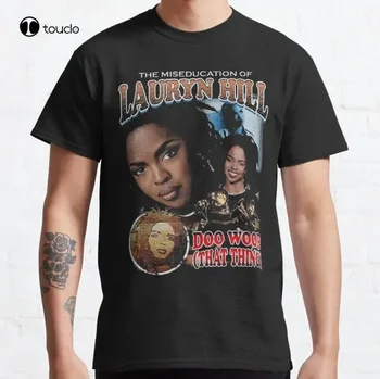 Подарок для мужчин Lauryn Hills Классическая футболка Футболка на заказ Aldult Подростковая унисекс с цифровой печатью Модная забавная новинка Xs-5Xl 1