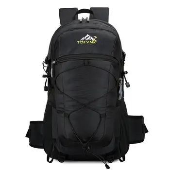 Походный рюкзак, водонепроницаемый походный рюкзак, рюкзак для путешествий на открытом воздухе, сумка на двойной молнии, большой спортивный рюкзак для пикника, кемпинга 18