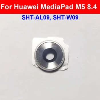 Рамка Объектива Задней Камеры Для Huawei MediaPad M5 8.4 SHT-AL09 SHT-W09 Стеклянная Крышка Объектива Задней Камеры с Наклейками 7