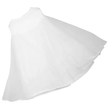 Свадебная нижняя юбка длиной до пола, свадебное платье, нижняя юбка с декоративным кринолином, нижняя юбка 14